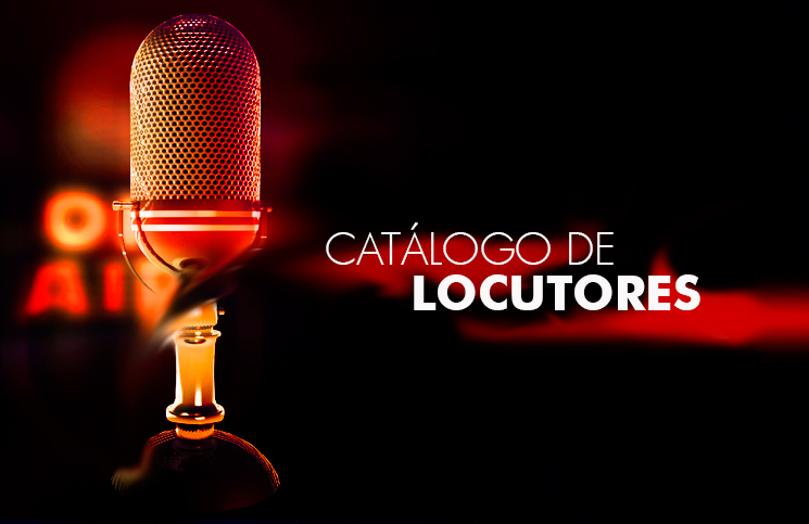 Catálogo de locutores
